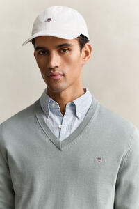 Classic Cotton V-Neck Sweater