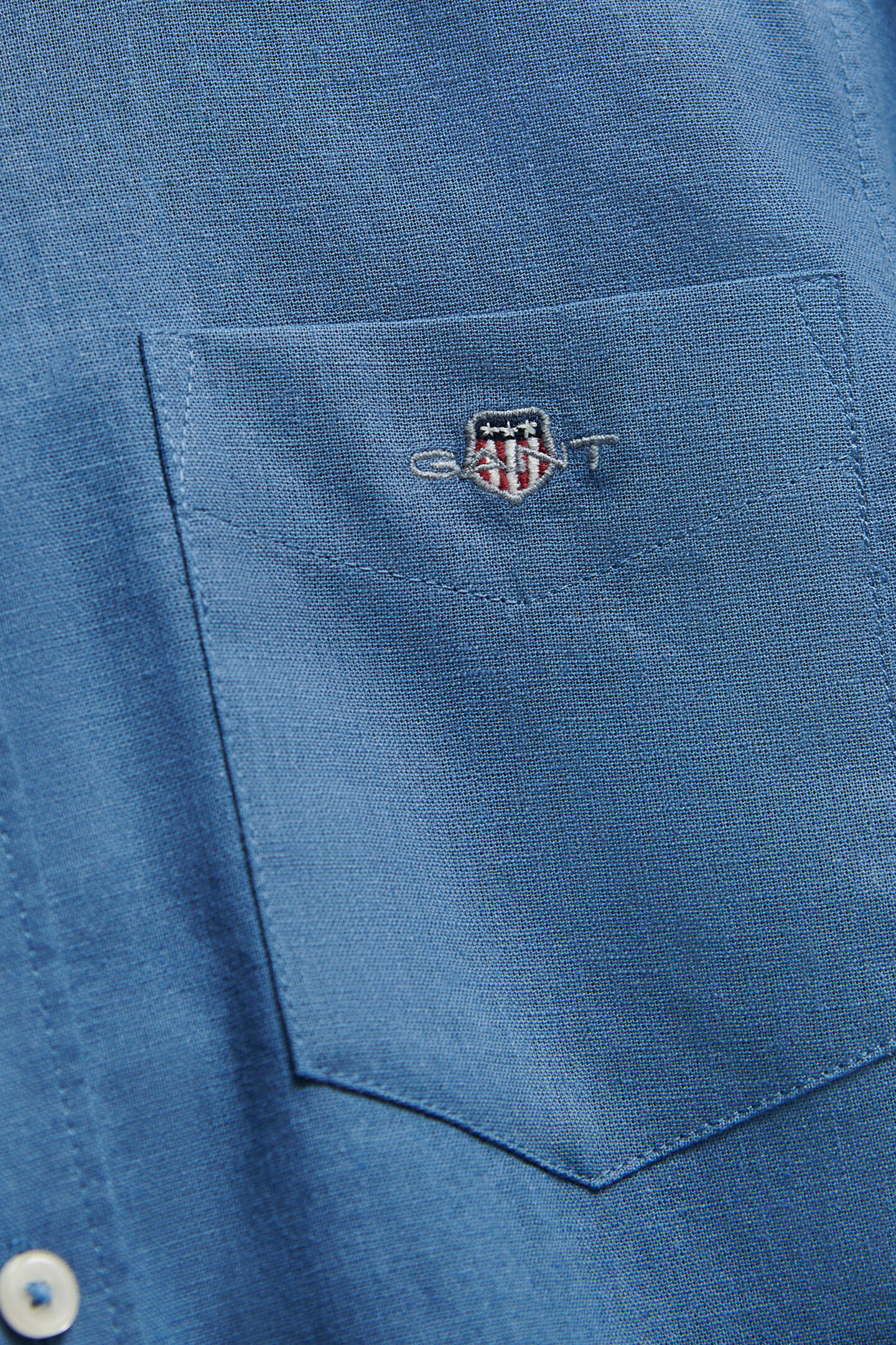 Teen Boys Linen Blend Shirt