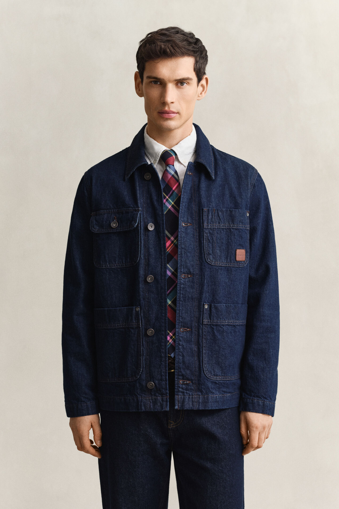 Indigo Work Jacket