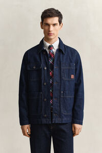 Indigo Work Jacket