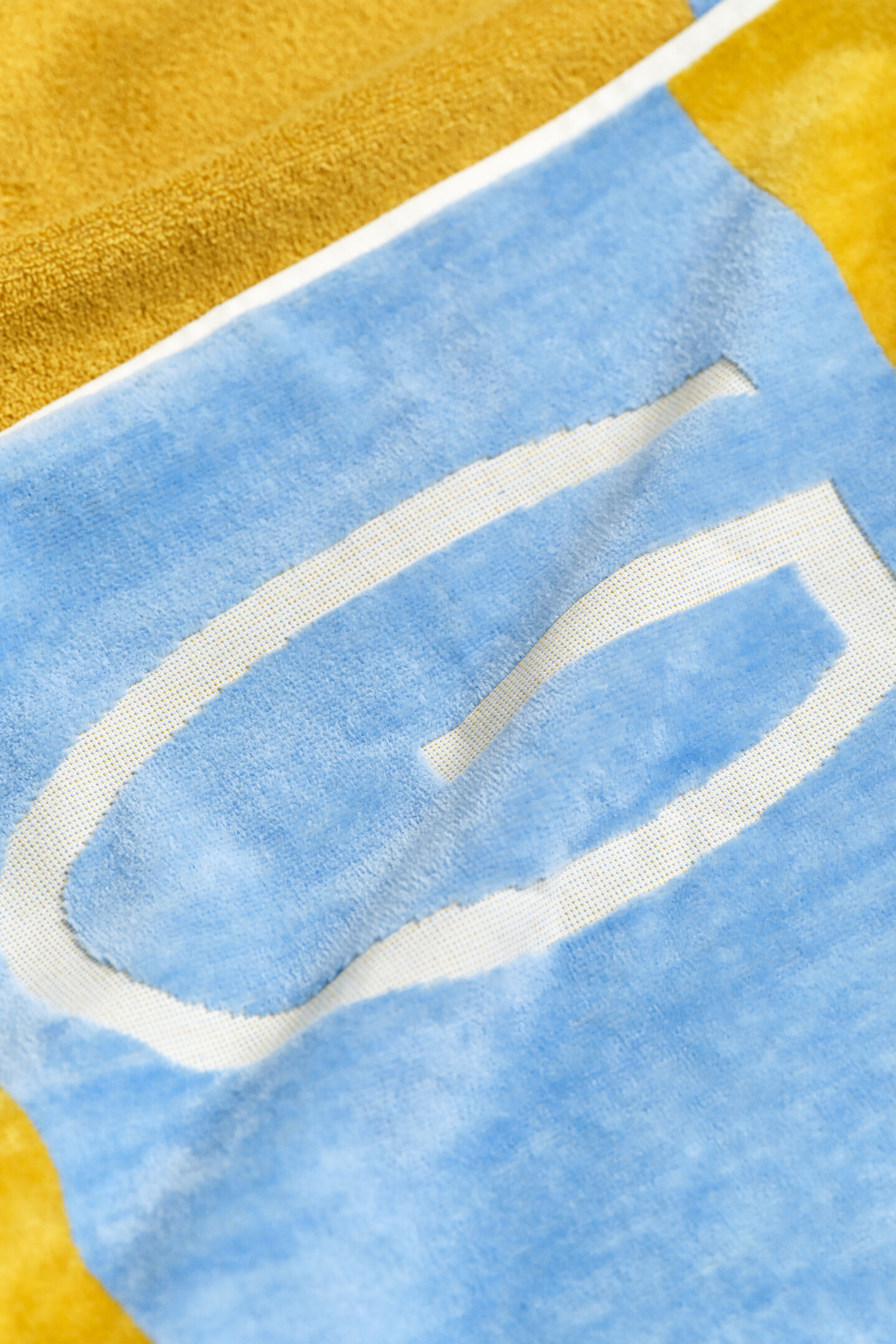 Block Striped Beach Towel