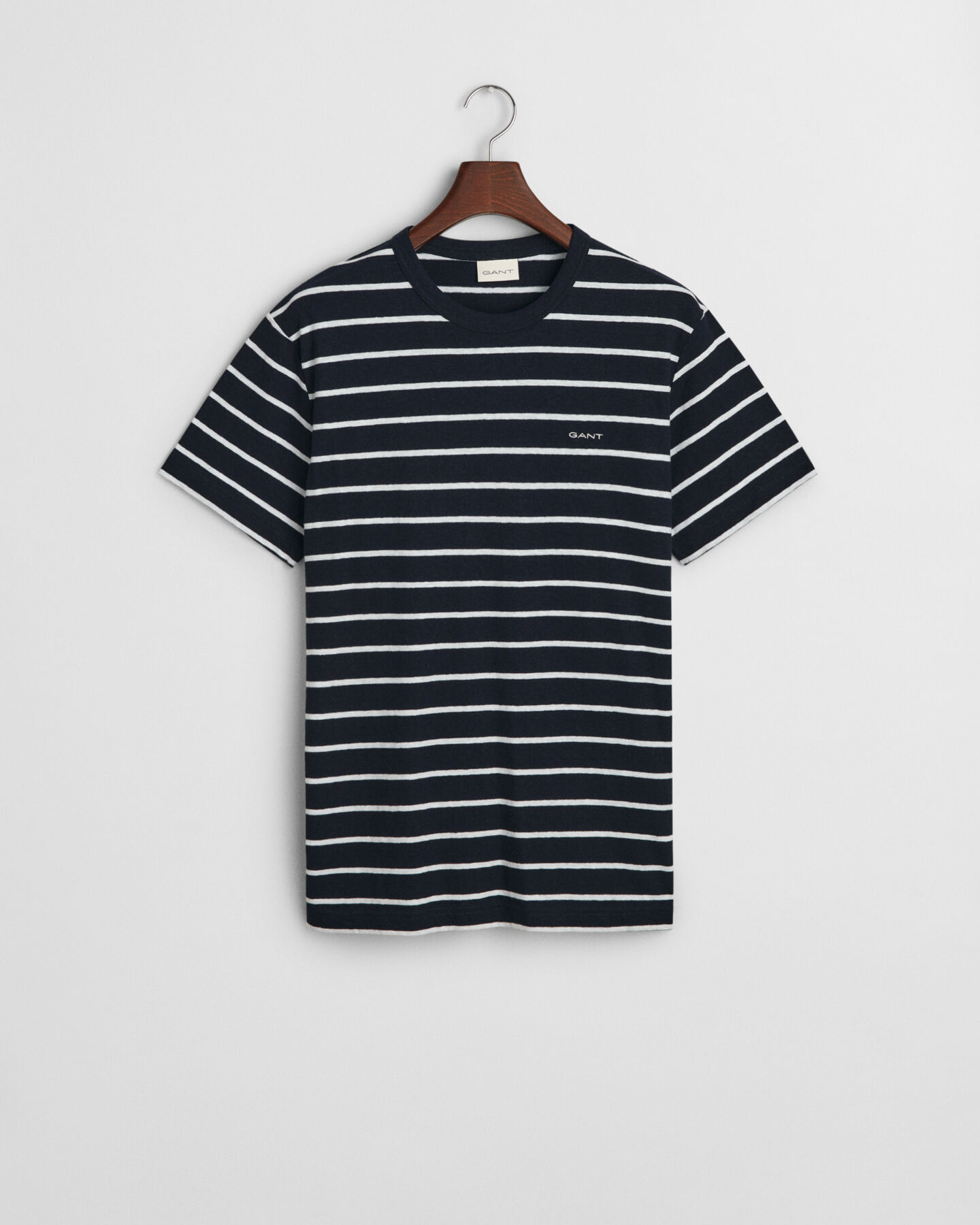 Striped Cotton Linen T-Shirt