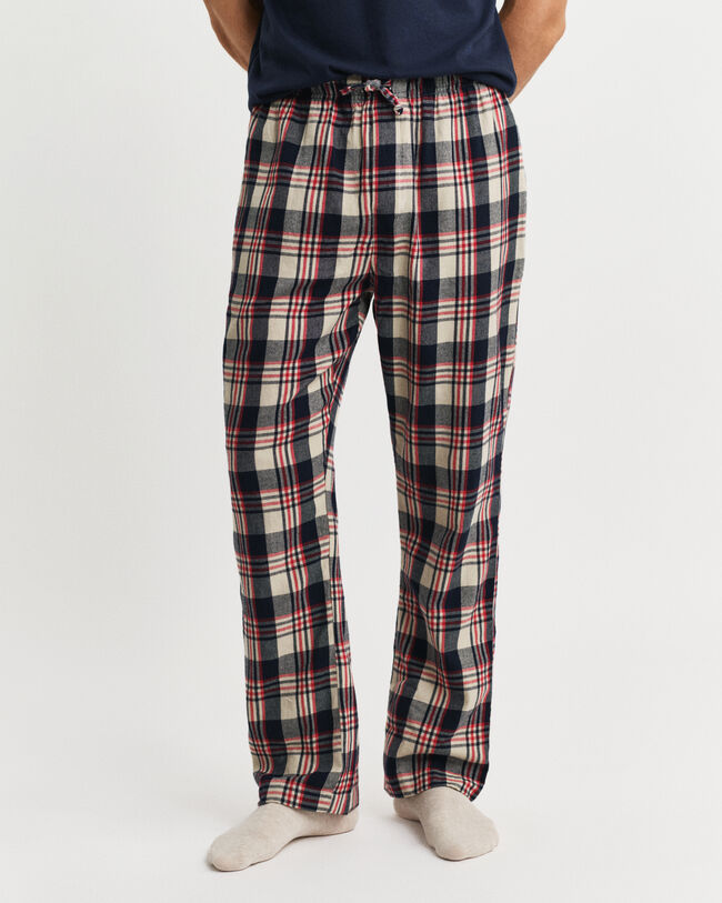 Flannel Checked Pajama Pants