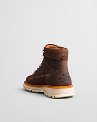 Clafton Leather Lace-Up Boots