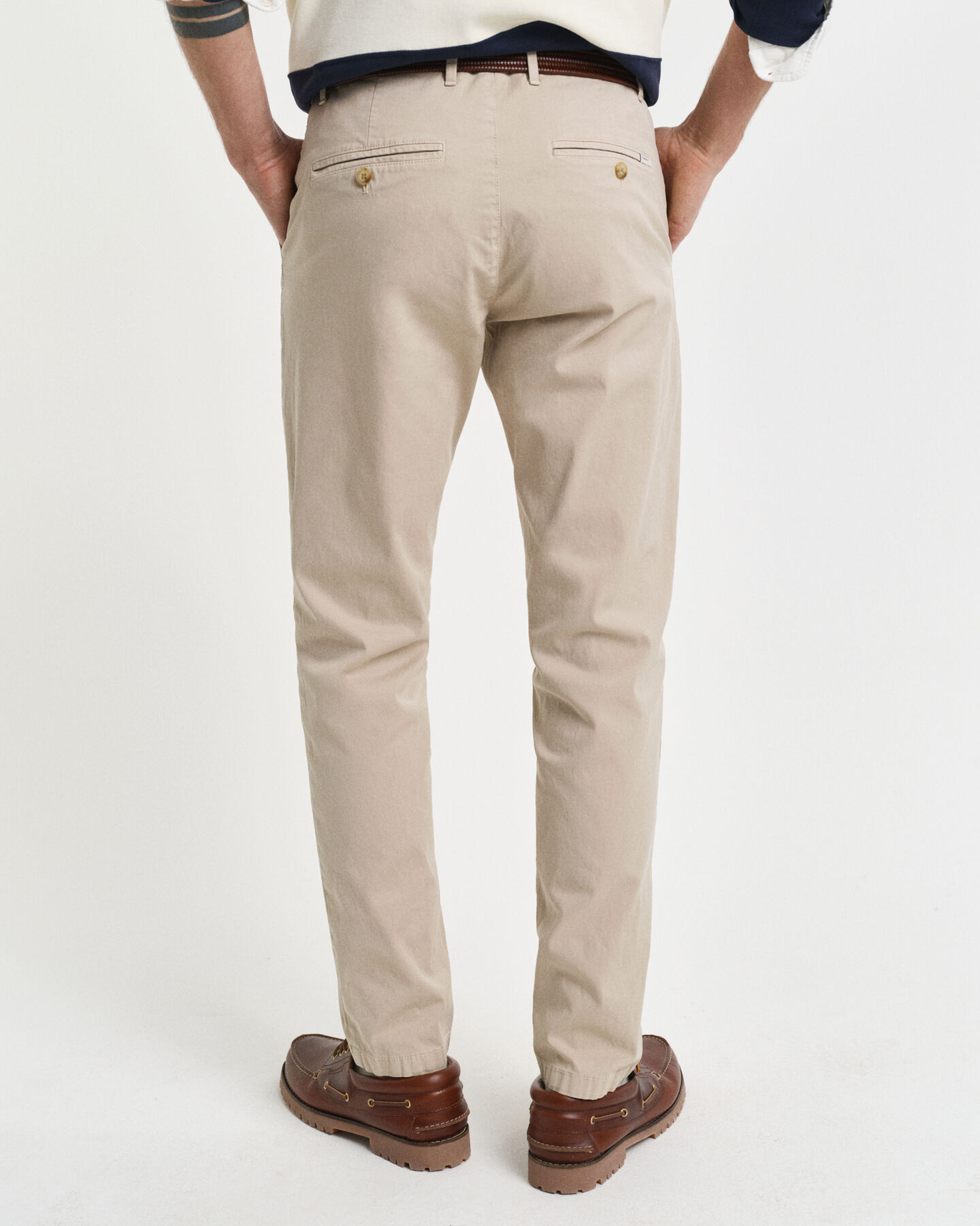 Slim Fit Sunfaded Chinos