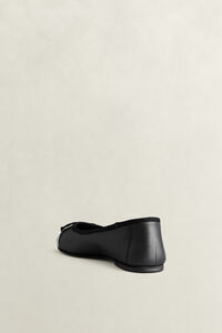 Chadii Leather Ballet Flats
