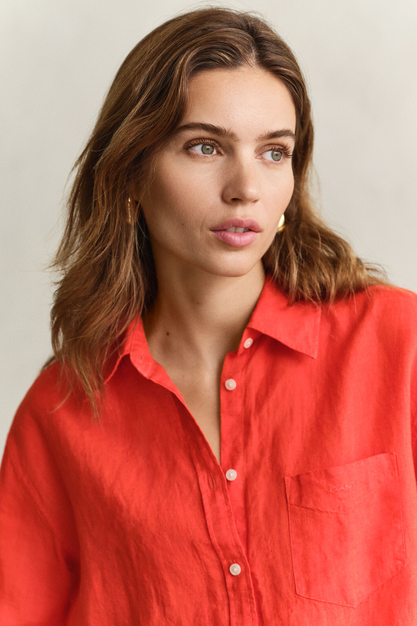 Relaxed Fit Linen Shirt