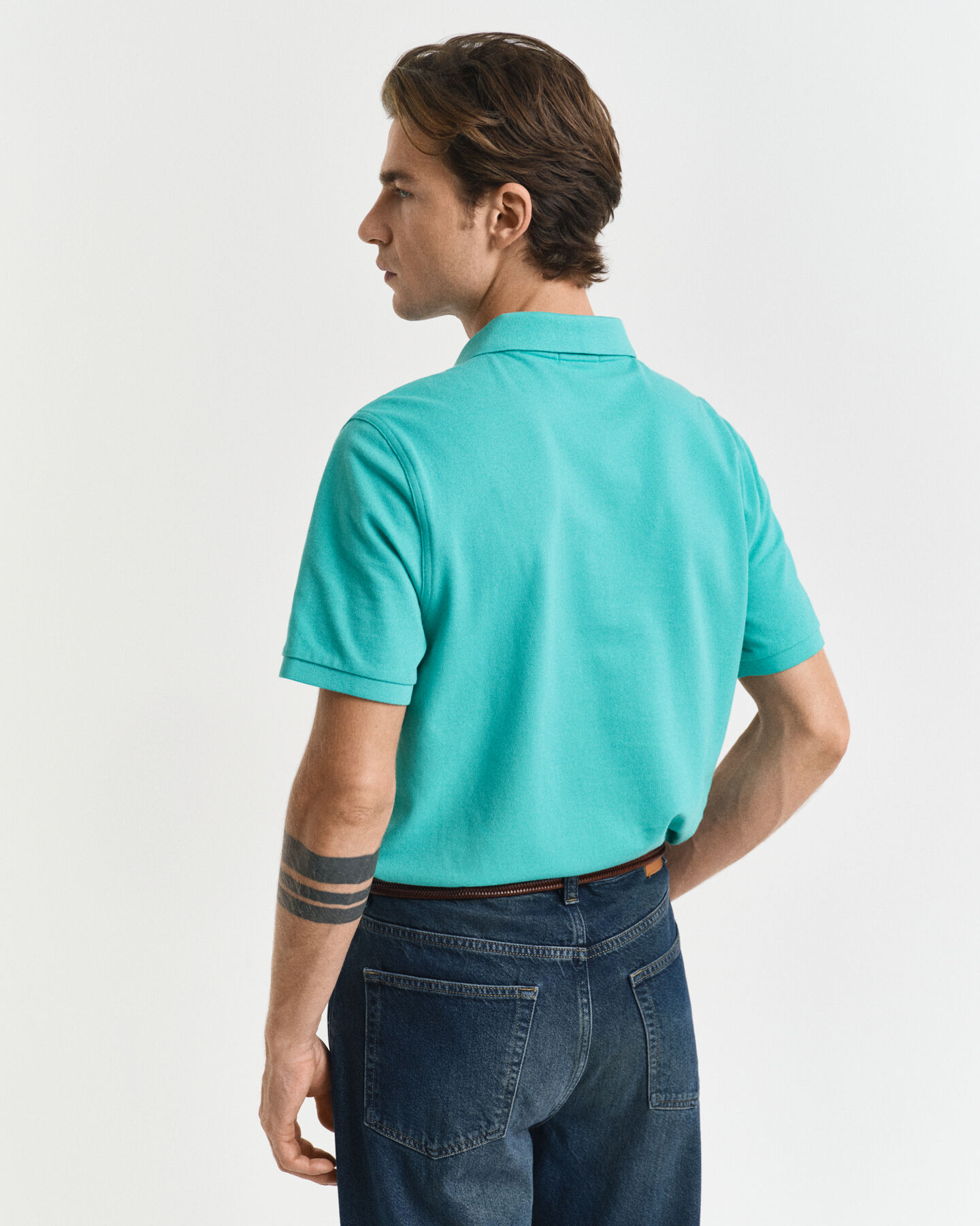Regular Fit Shield Piqué Polo Shirt