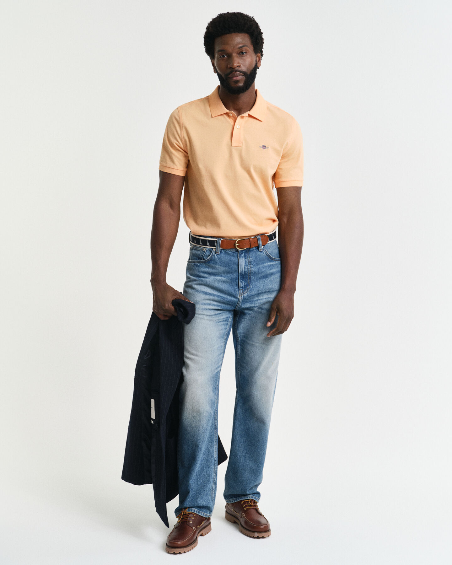 Regular Fit Shield Piqué Polo Shirt