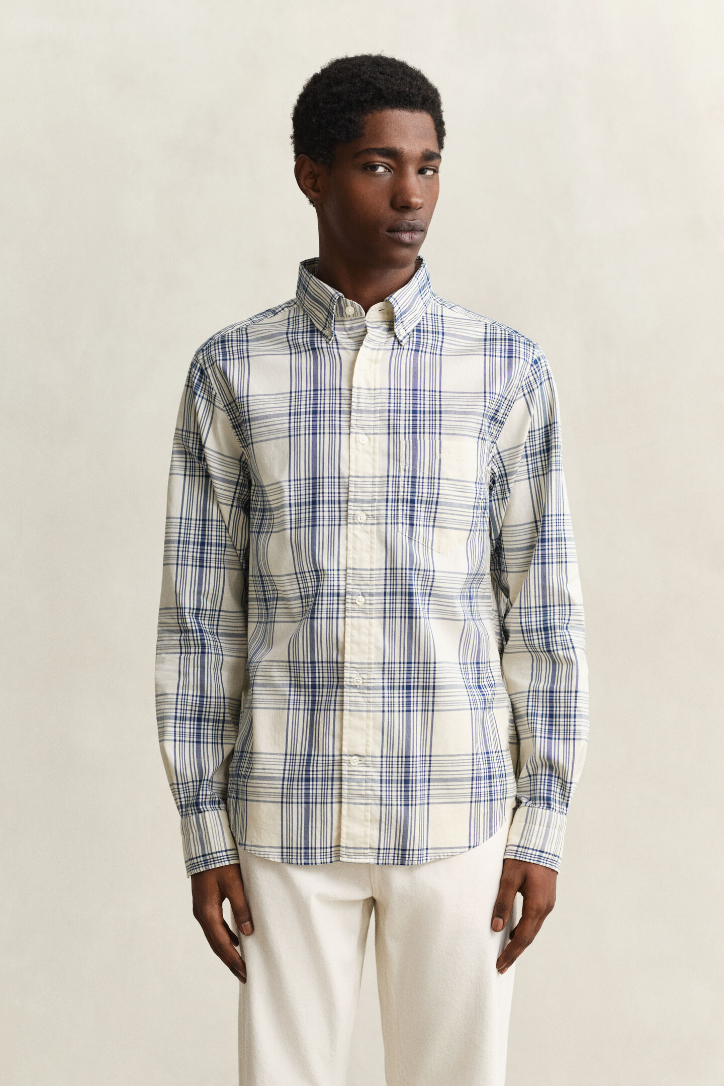 Regular Fit Checked Dreamy Oxford Shirt