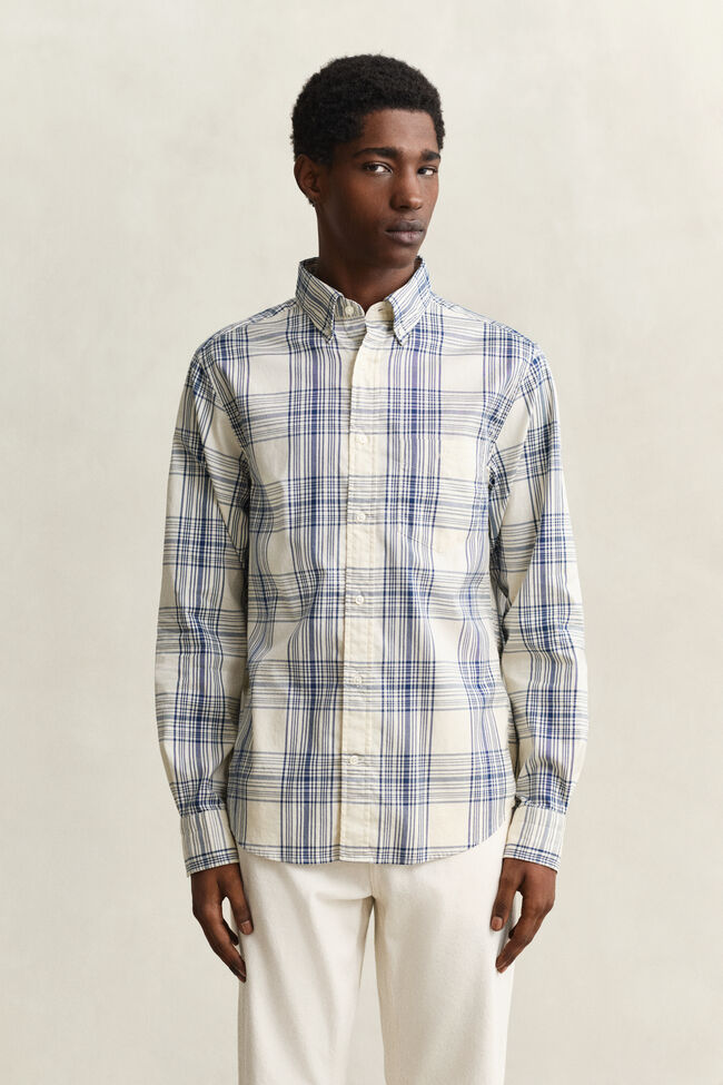 Regular Fit Checked Dreamy Oxford Shirt
