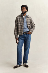 Cotton Cable Knit Half-Zip Sweater