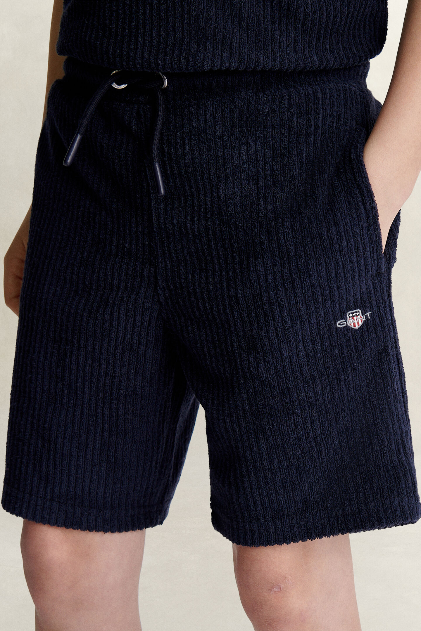 Teen Boys Terry Cloth Shorts