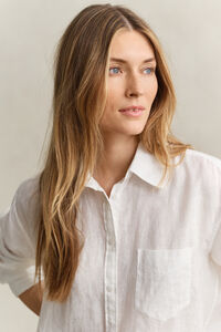 Relaxed Fit Linen Shirt