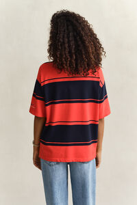 Barstriped Short Sleeve Heavy Rugger