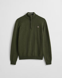 Superfine Lambswool Half-Zip Sweater