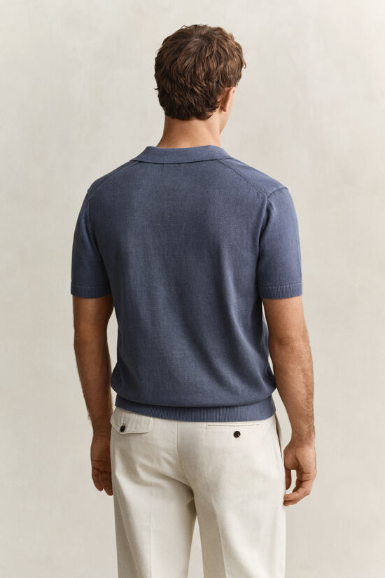 Sunfaded Polo Sweater