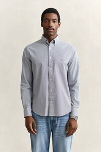 Banker Stripe Classic Poplin Shirt