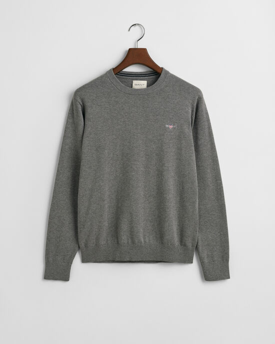 Classic Cotton Crew Neck Sweater
