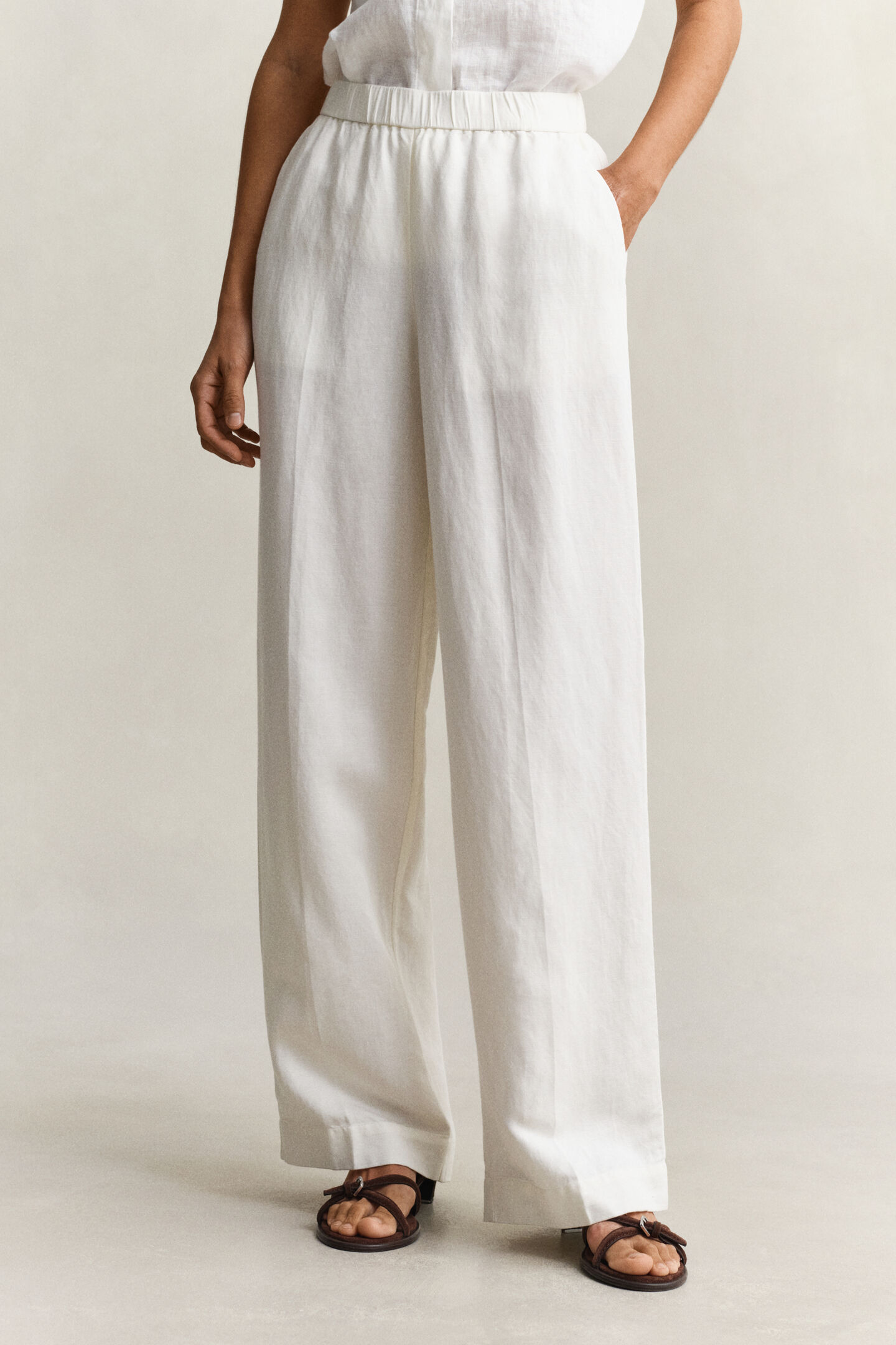 Linen Blend Pants