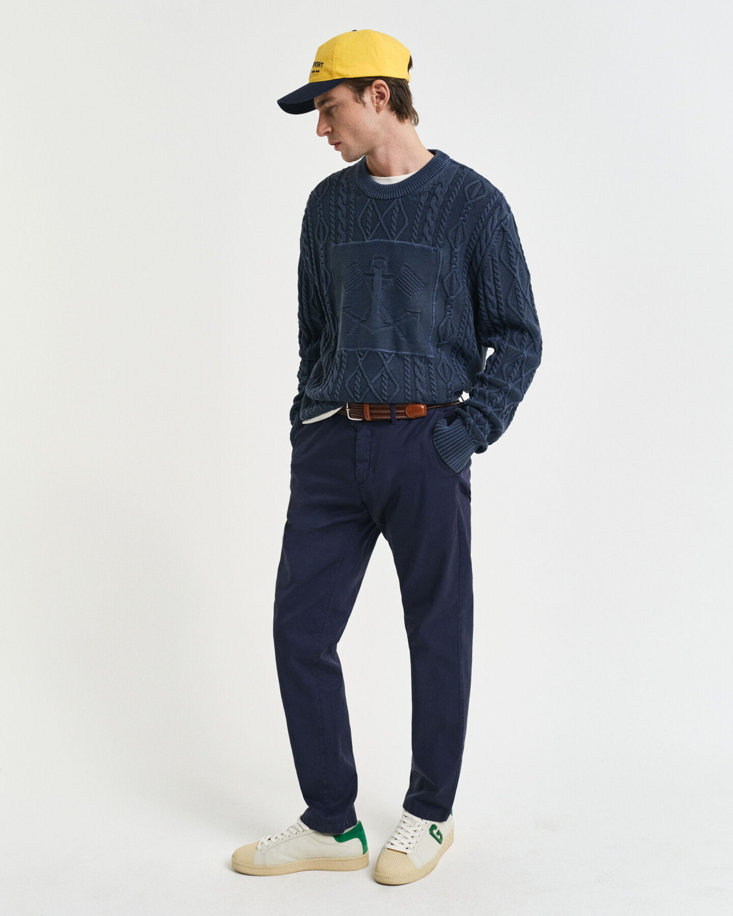 Slim Fit Sunfaded Chinos