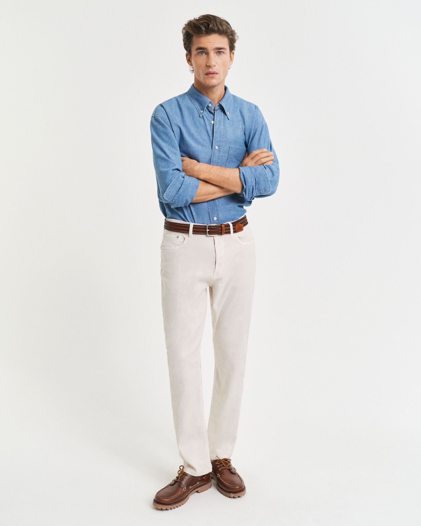 Regular Fit Cotton Linen Jeans