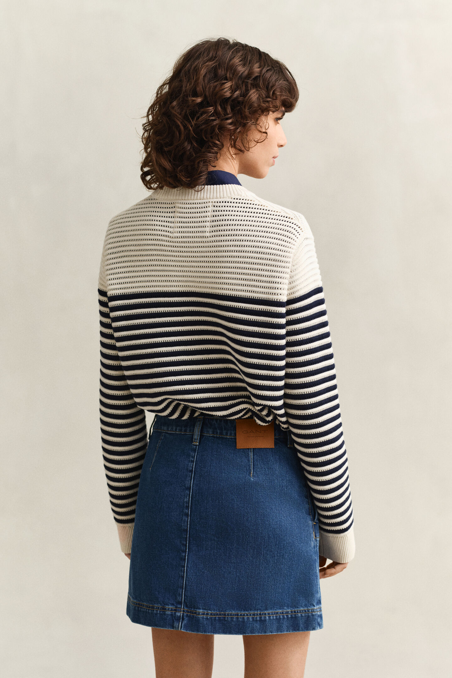 Striped Crew Neck Sweater