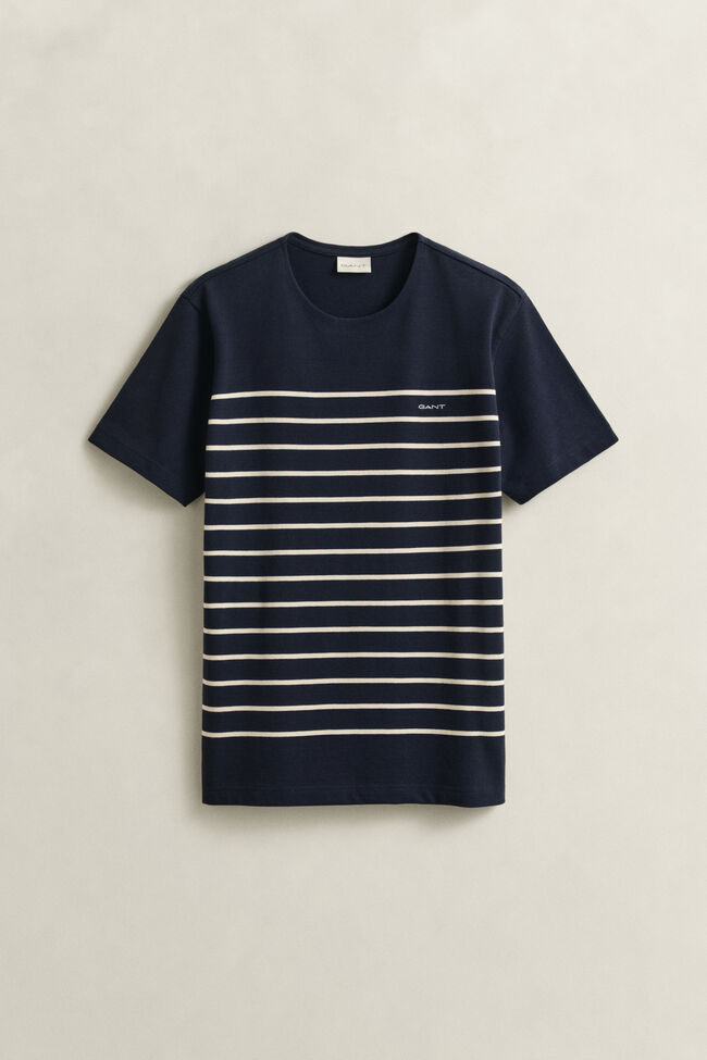 Placed Stripe T-Shirt