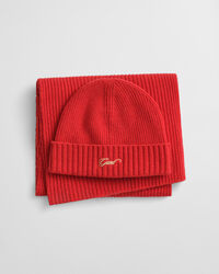 Script Beanie & Scarf Gift Set