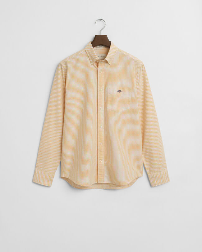 Regular Fit Banker Stripe Classic Oxford Shirt