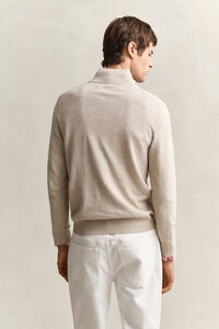 Classic Cotton Half-Zip Sweater