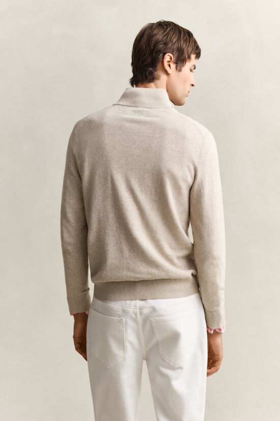 Classic Cotton Half-Zip Sweater