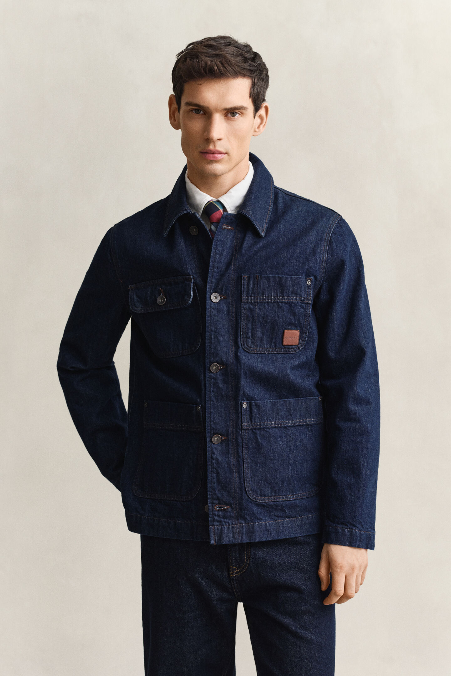 Indigo Work Jacket
