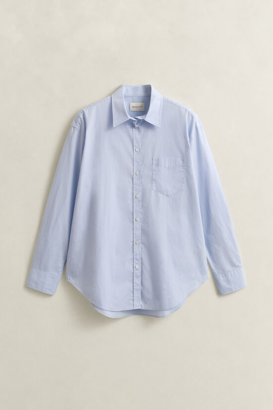 Relaxed Fit Classic Poplin Shirt