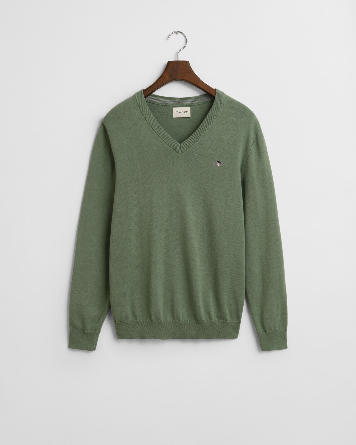 Classic Cotton V-Neck Sweater