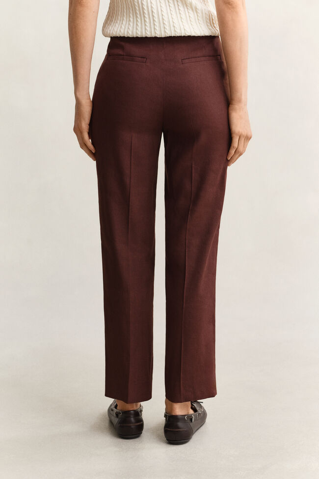 Tailored Linen Stretch Pants