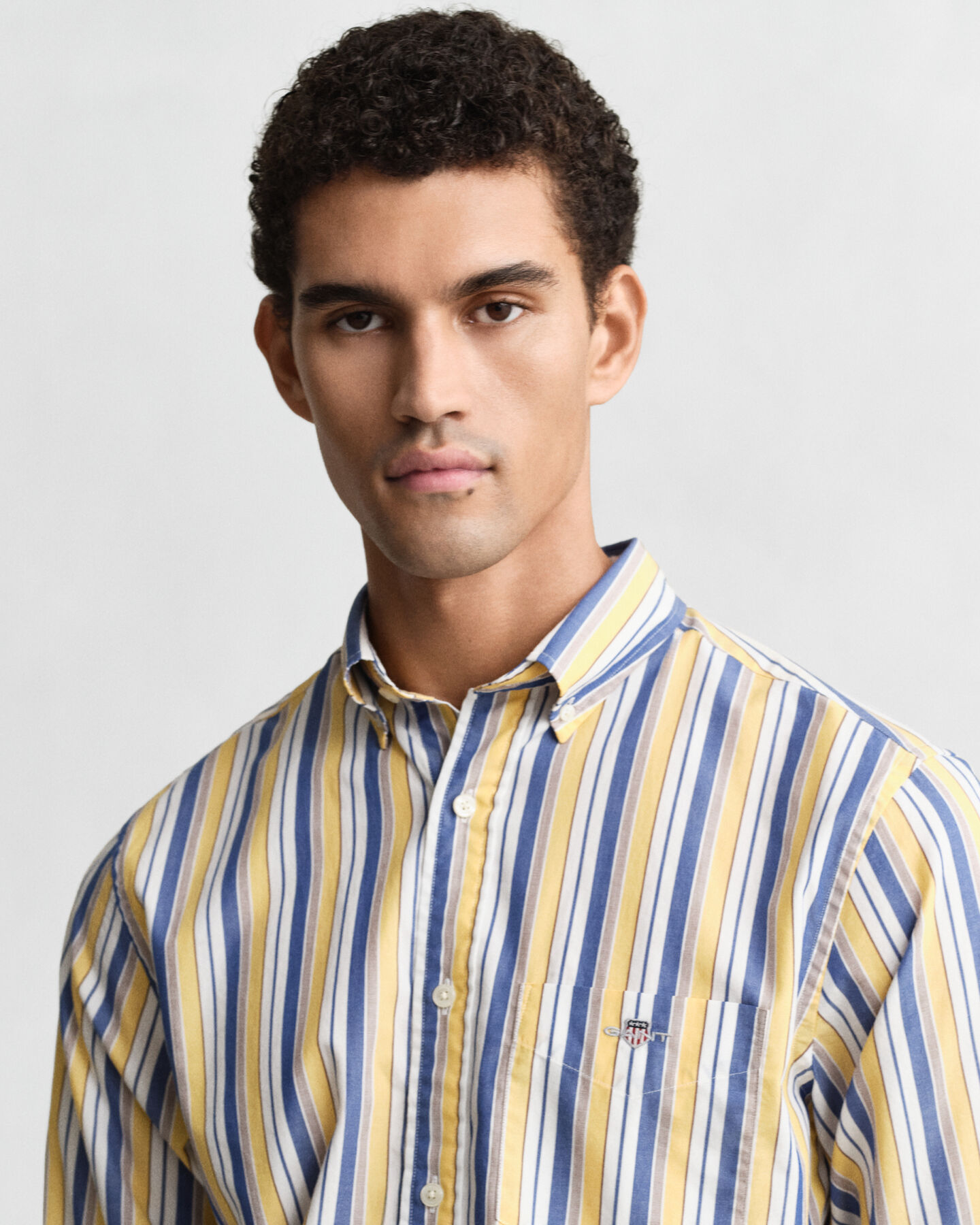 Regular Fit Striped Poplin Shirt