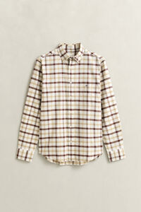 Regular Fit Checked Oxford Shirt