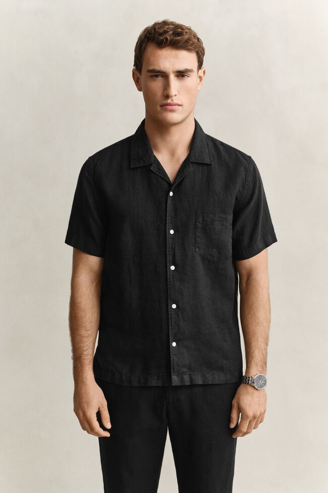 Short Sleeve Linen Shirt