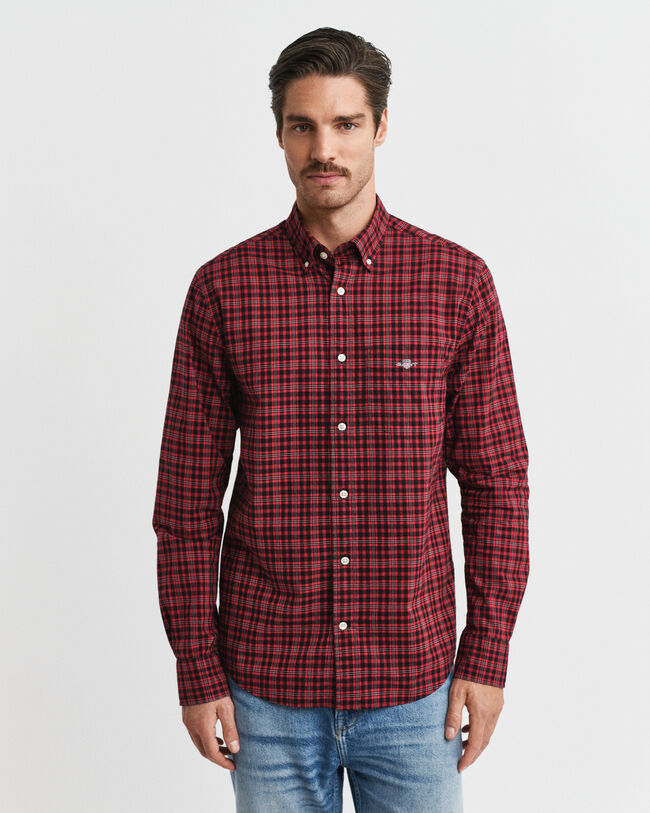 Regular Fit Classic Checked Poplin Shirt