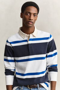 Block Striped Rugger