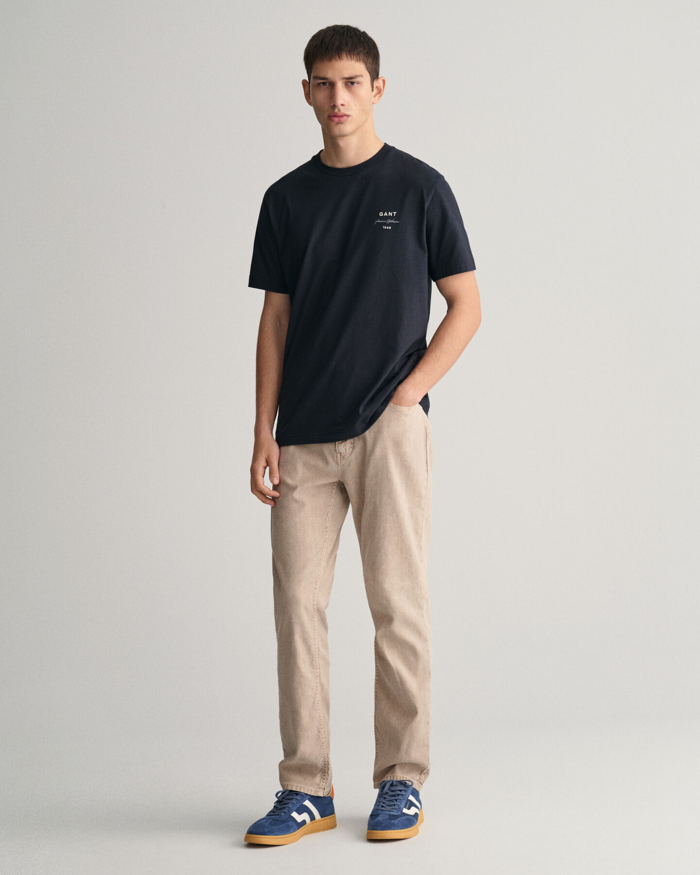 Regular Fit Cotton Linen Jeans