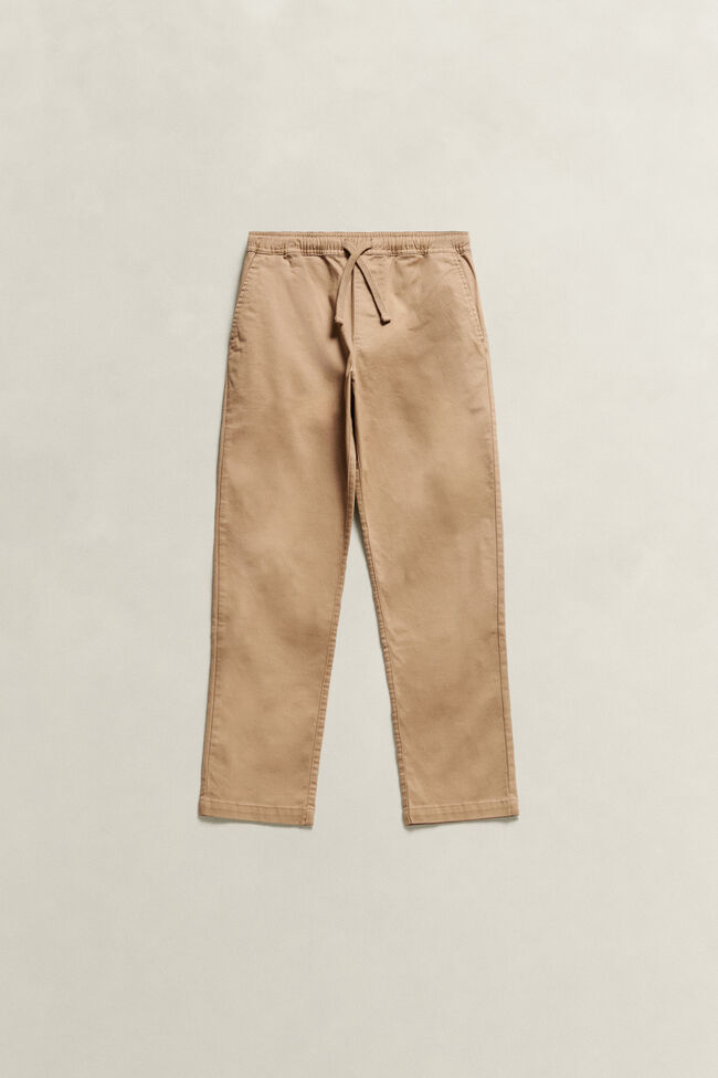 Teen Boys Drawstring Chinos