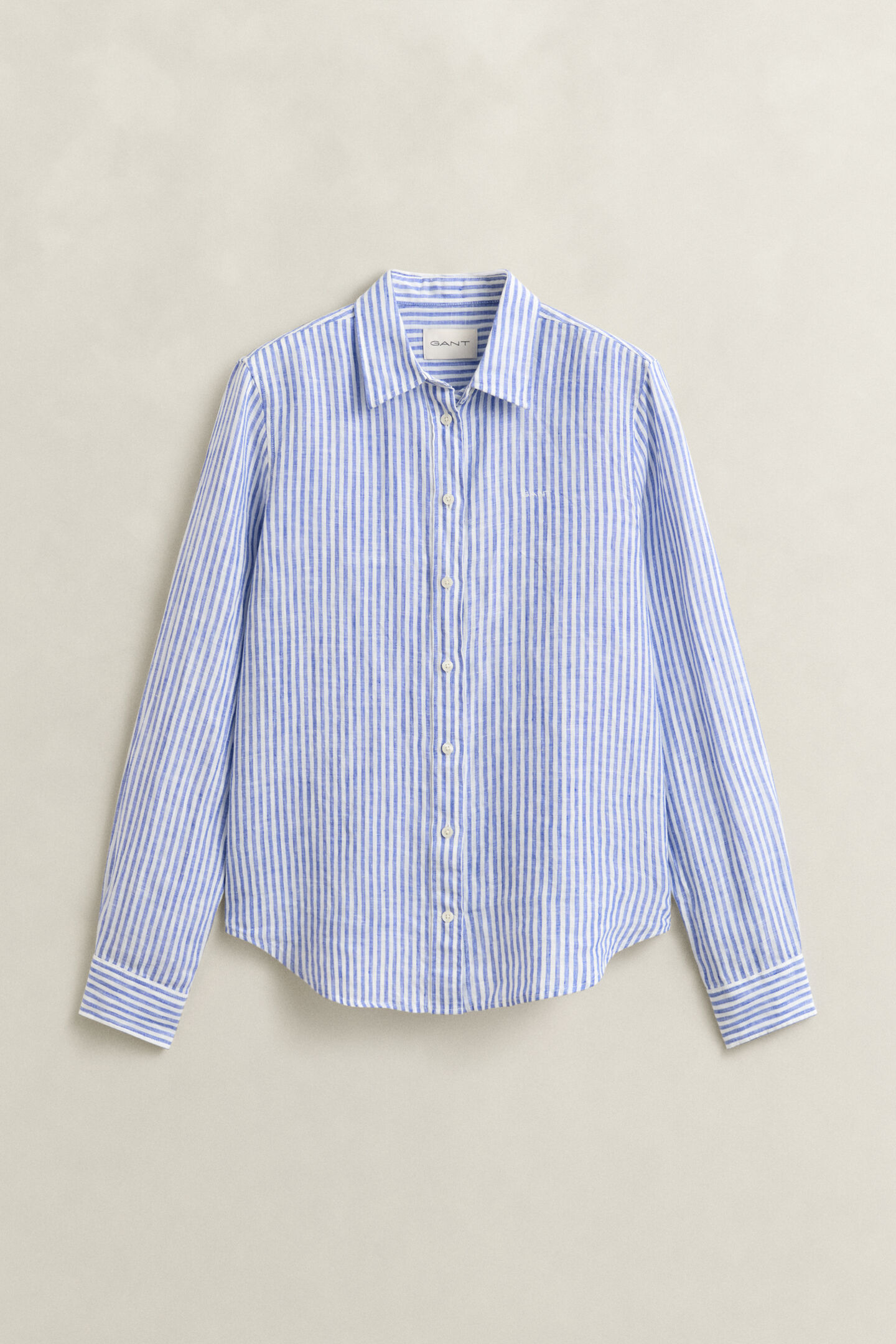 Regular Fit Striped Linen Shirt