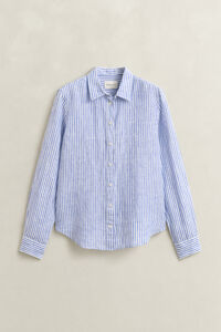 Regular Fit Striped Linen Shirt