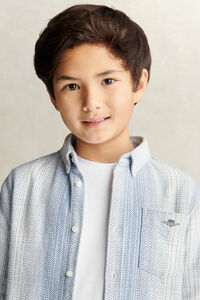 Teen Boys Checked Overshirt