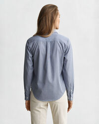 Regular Fit Striped Poplin Shirt