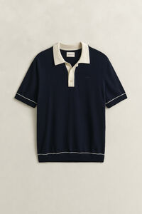 Cotton Modal Polo Sweater