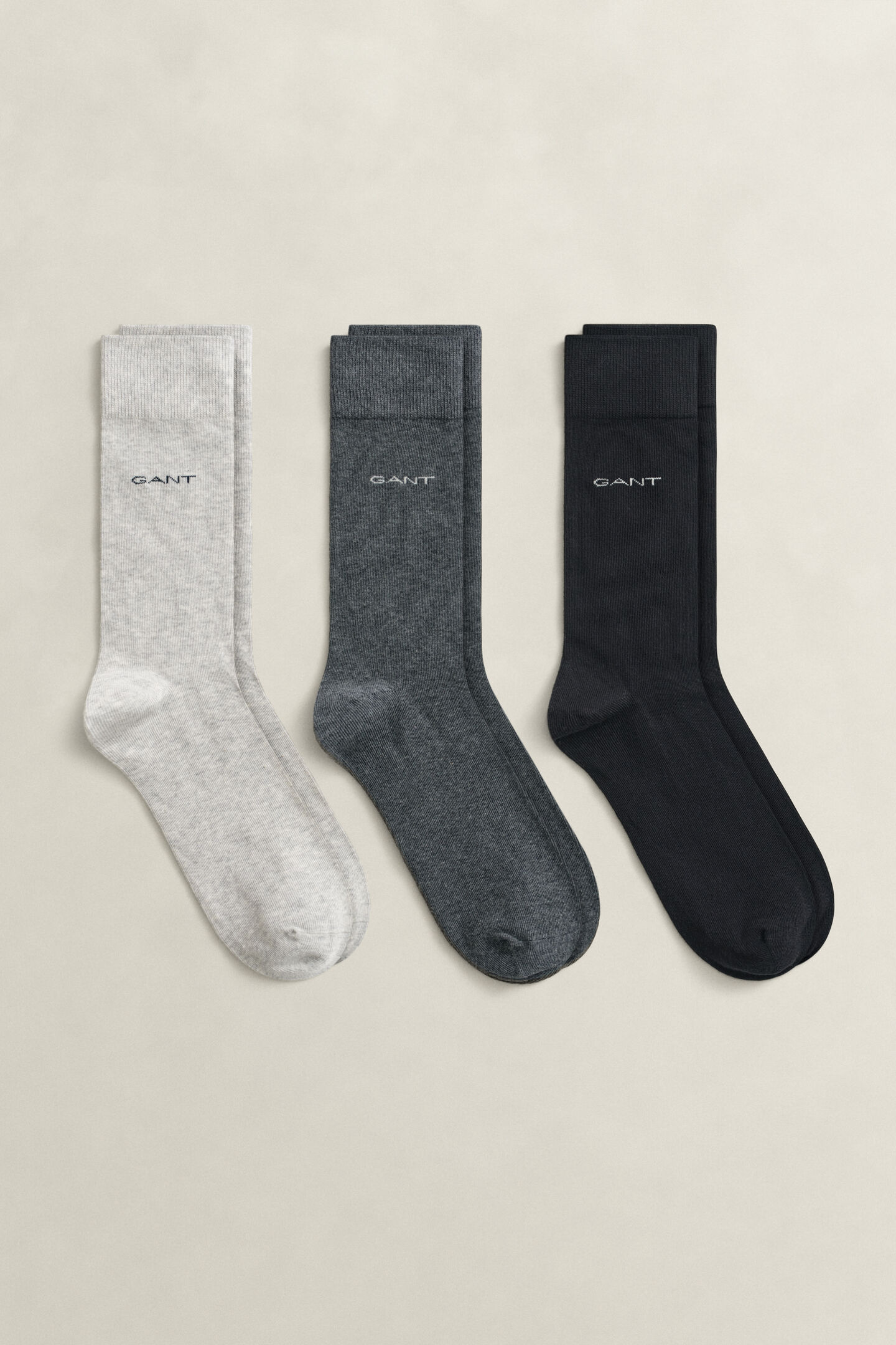 3-Pack Soft Cotton Socks