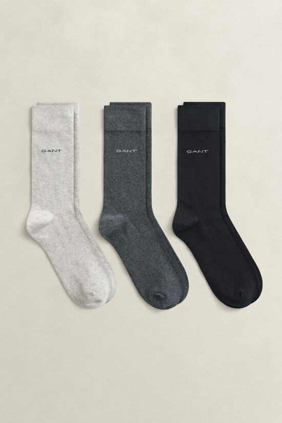 3-Pack Soft Cotton Socks